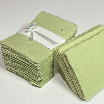 Colorful Plantable Embedded Seed Paper Handmade For Companies
