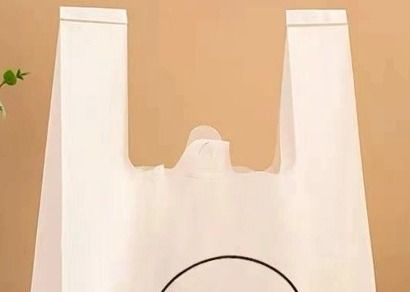 HDPE LDPE Plastic Vest Carrier Bags White Plastic T Shirt Shopping Bags