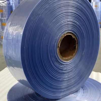 Centerfolded PVC Shrink Film Roll 25 Micron For Cosmetics Books