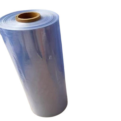 Transparent Blue Polyvinyl Chloride PVC Film 30 Micron PVC Heat Shrink Wrap Roll