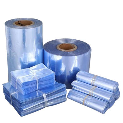 Crystal Centrefolded PVC Clear Shrink Wrap Film Roll For Packing