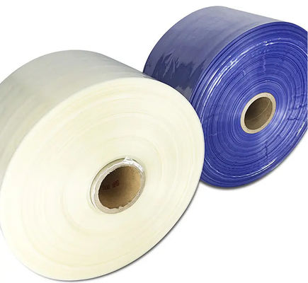 19 Micron Clear PVC Shrink Wrap Film Roll Centerfold Low Tempreture Shrink