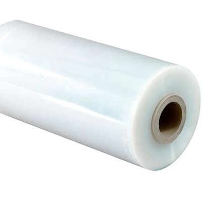 Single Wound 25 Micron PVC Shrink Wrap Film Clear PVC Wrapping Roll