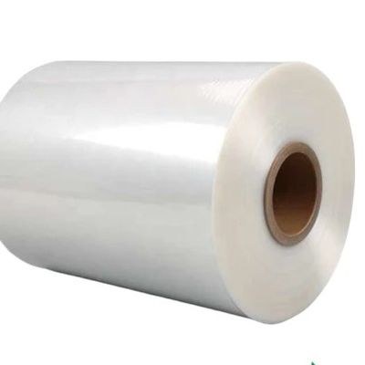 Single Wound 25 Micron PVC Shrink Wrap Film Clear PVC Wrapping Roll