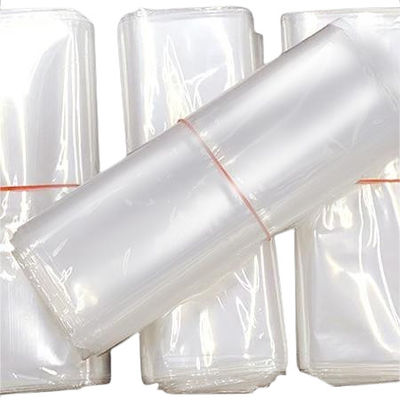 OEM Clear PVC Heat Shrink Wrap Bags 25 Micron Customized Size