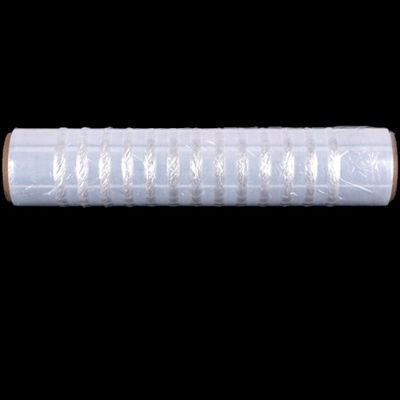 Clear LDPE Vented Stretch Film with 23 Microns Thickness and 250% Elongation