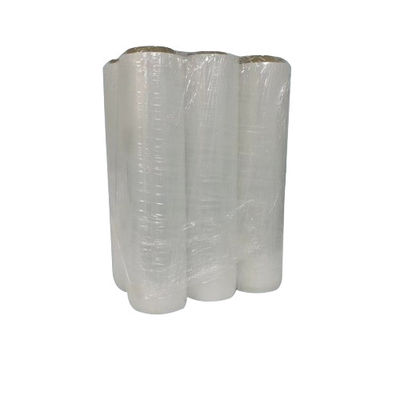 Machine Grade LDPE Clear Stretch Wrap Film Roll 15 - 35 Micron Thickness
