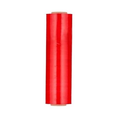 Red Color 30 Micron LDPE Stretch Film Flexible Pallet Wrap Stretch Film