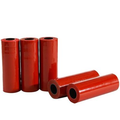 Red Color 30 Micron LDPE Stretch Film Flexible Pallet Wrap Stretch Film
