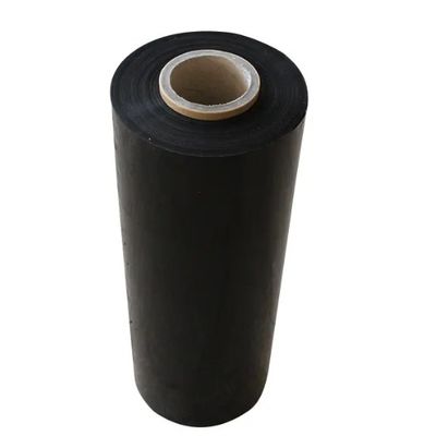 Black LDPE Pallet Stretch Film Low Density Polyethylene Film Roll