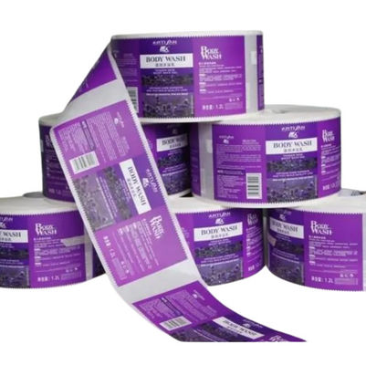 Durable Custom Printed Shrink Sleeves Scratch Resistant Plastic Bottle Product Label