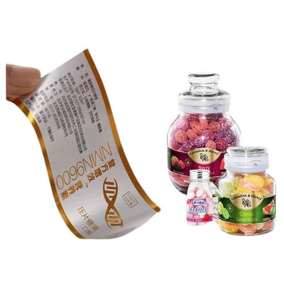 Moisture Proof Bottle Shrink Wrap Sleeves PETG OPS PVC PLA Shrink Labels