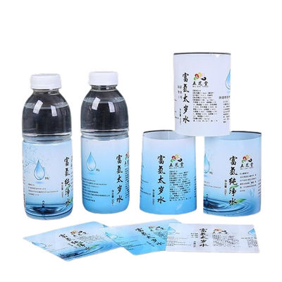 Moisture Proof Bottle Shrink Wrap Sleeves PETG OPS PVC PLA Shrink Labels