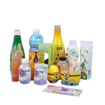 Biodegradable PLA Shrink Sleeve Anti Scratch Shrink Wrap Bottle Labels