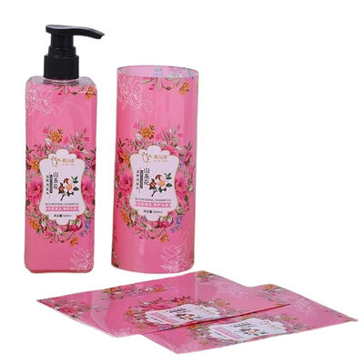 Bottle Heat Shrink Wrap Labels Thermal PVC Shrink Sleeve Label
