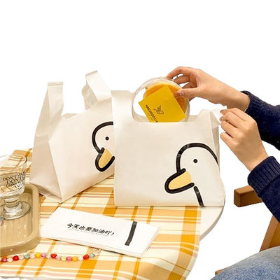 30 Micron Plastic Vest Carrier Bags PE White Plastic T Shirt Bags