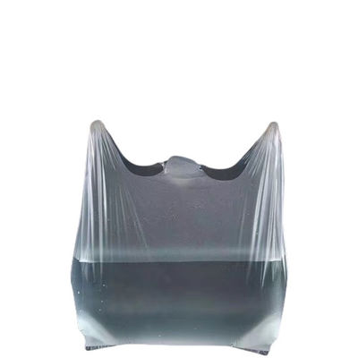 Recyclable Plastic Vest Style Carrier Bags 30 Micron White Vest Carrier Bags