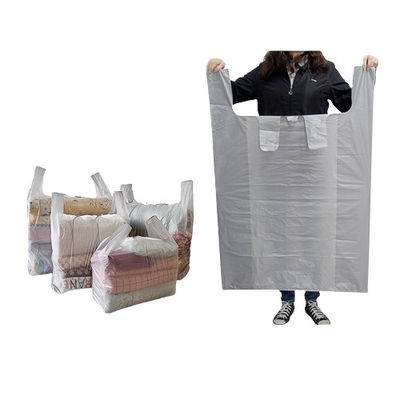 Poly Plastic Vest Type Carrier Bags Polyethylene 20 - 60 Micron Thickness