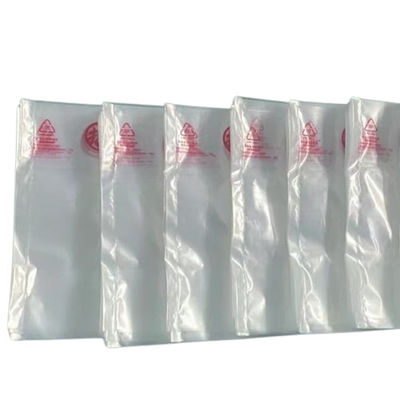 Food Grade PE Clear Plastic Shopping Bags 30 Micron T Shirt Handle Bags