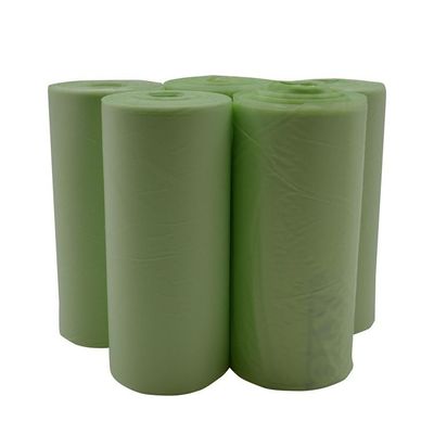 Reusable Biodegradable PLA Grocery Bag On Roll Compostable Plastic Shopping Bags