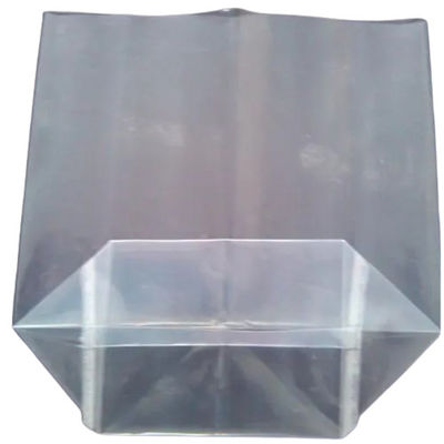 Transparent Poly Bag Box Liners / Plastic Carton Liners For Meat And Poultry