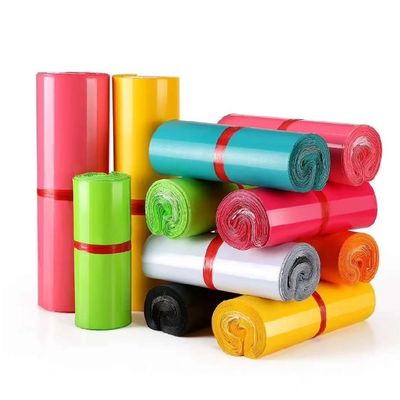 Colored LDPE Personalized Poly Mailers Shipping Bags Envelope In Roll