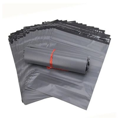 Black Printed Poly Mailer Shipping Bags 0.05mm Thickness For Online Shipping