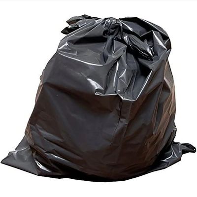 Black 25 Micron Garbage Bin Liner Poly Separate Recycling Waste Bin Bags