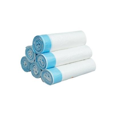 PLA PBAT Biodegradable Pet Waste Bag Drawstring Trash Can Liners