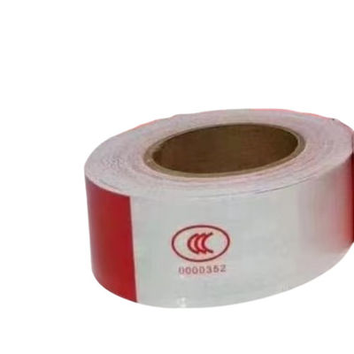 Printed Red And White Warning Tape BOPP Marking And Warning Tape