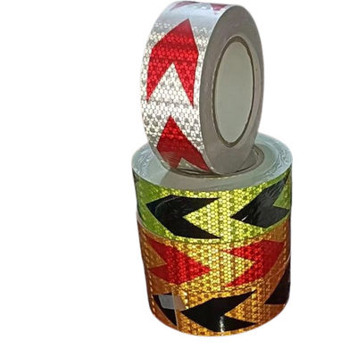 High Visibility Adhesive Traffic Marking Tape BOPP Road Safety Reflective Tape