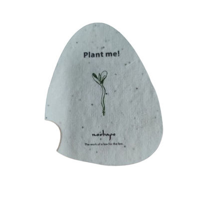 0.8mm Paper Blank Seed Embedded Cards 100 Sheet Eco Friendly