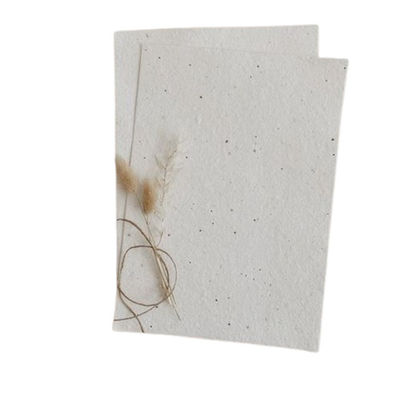 Custom Paper Seed Embedded Cards Printed Plantable Herb Seed Paper