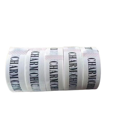 Logo Printed Clear BOPP Packaging Tape 36 - 65 Micron Thickness