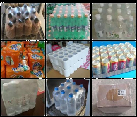 Heat Shrink PE Shrink Wrap Film QR Code Printing Logo Printing Carton Box wrap