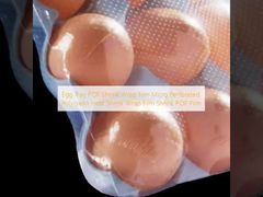 Egg Tray POF Shrink Wrap Film Micro Perforated Polyolefin Heat Shrink Wrap Film Shrink POF Film
